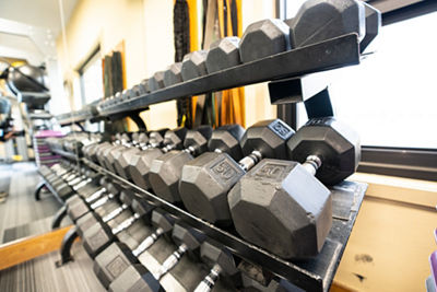 Interior of Fitness Center at Keystone Lodge & Spa