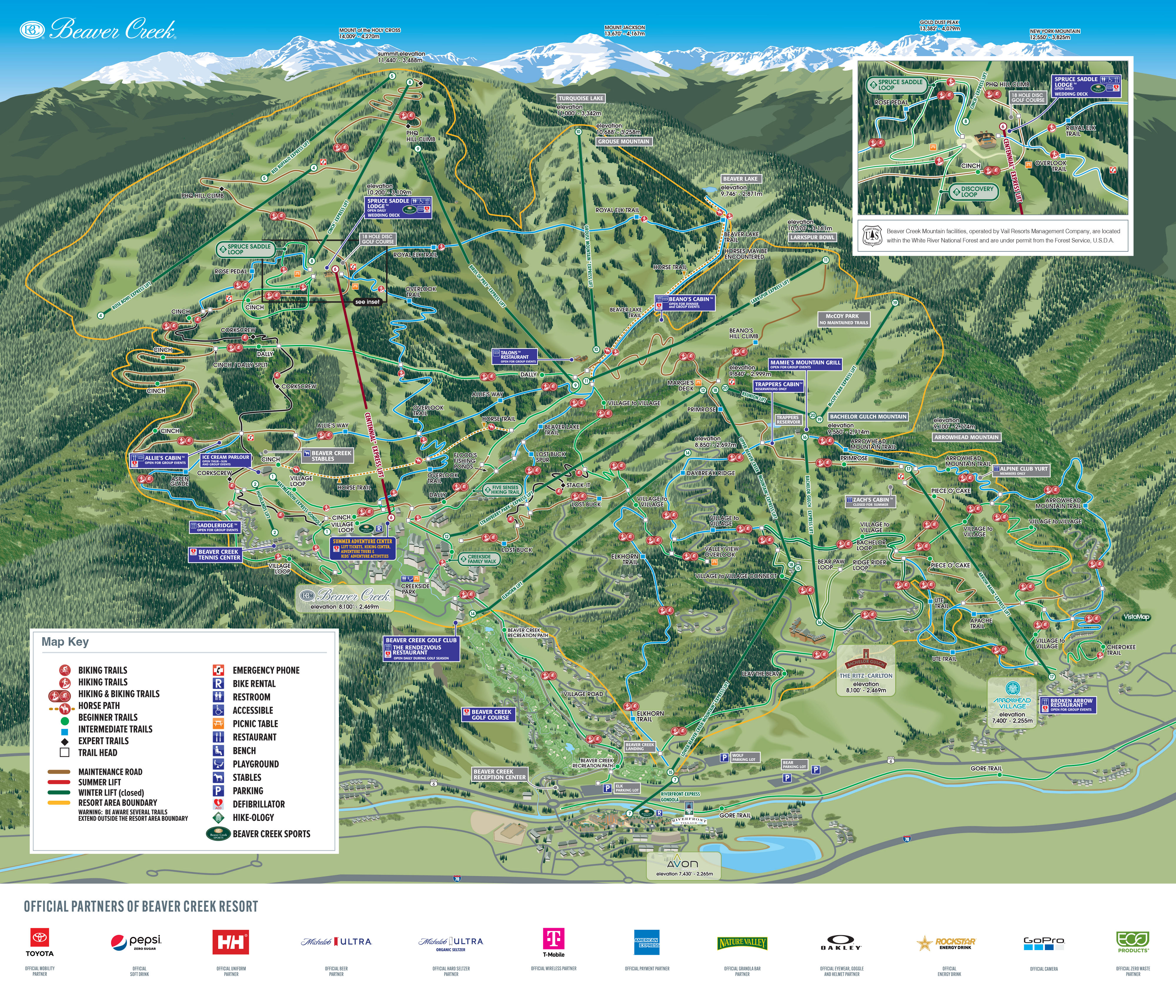 Beaver Creek Mountain Information