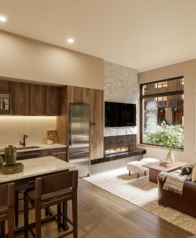 Rendering of Kindred Resort 1 Bedroom Unit at Keystone