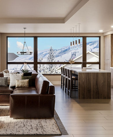 Rendering of Kindred Resort 3 Bedroom Unit at Keystone