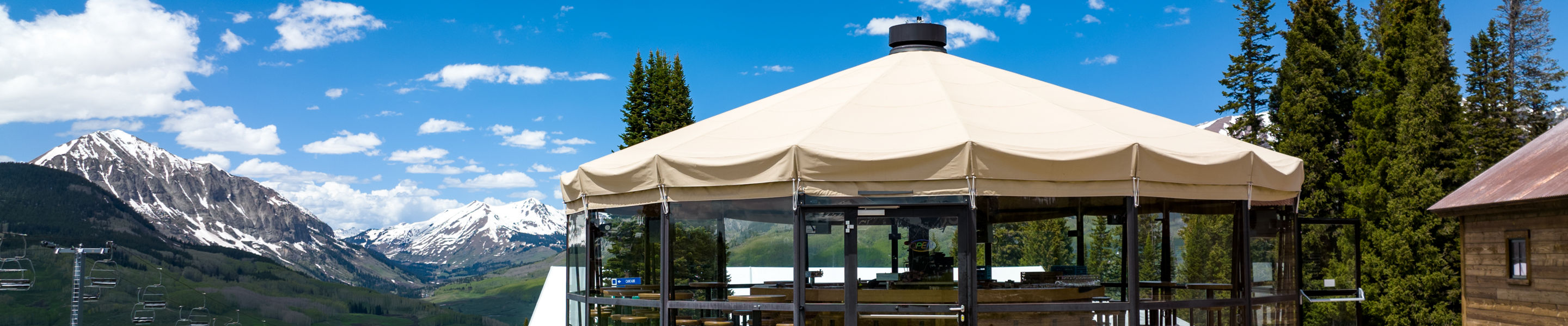 Exterior of Umbrella Bar at Crested Butte
