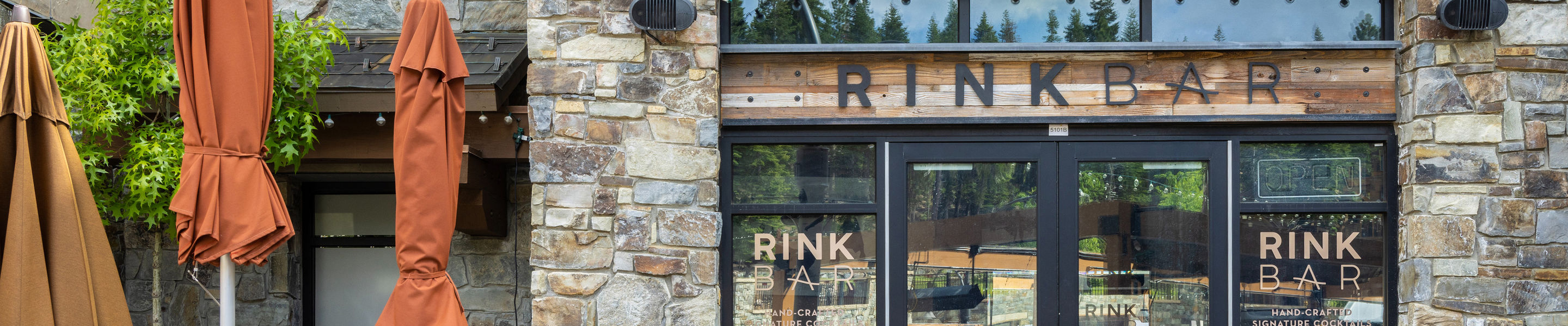 Exterior of Rink Bar at Northstar