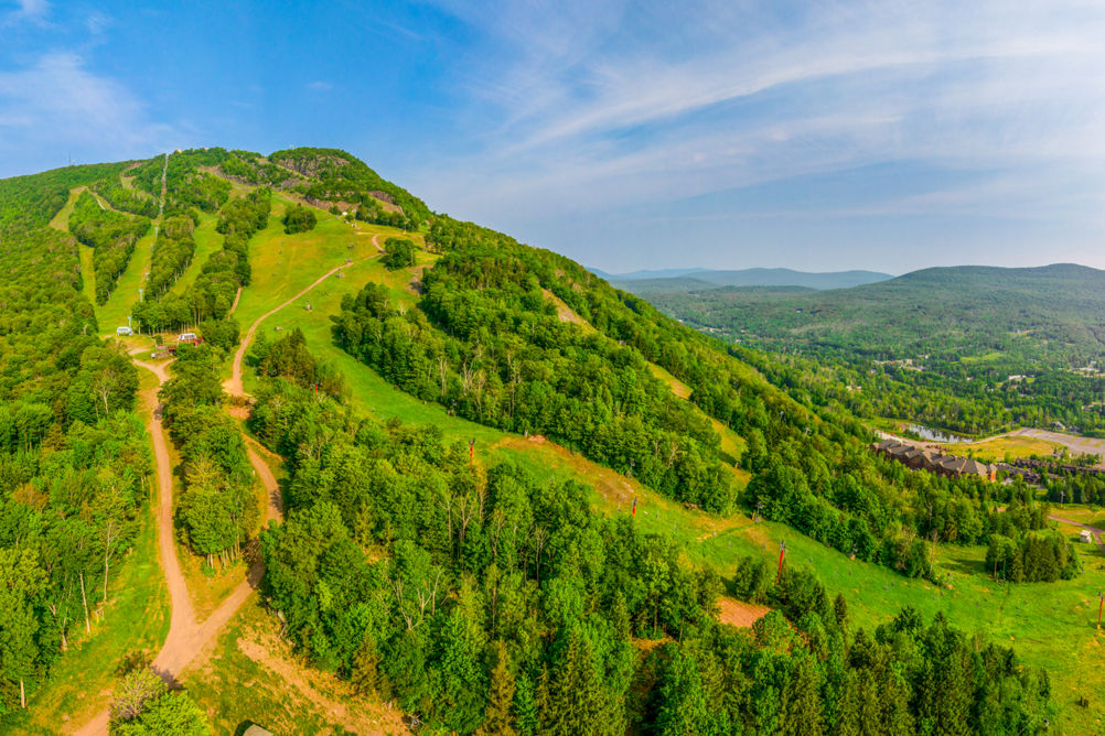 Summer Aerial Image at Hunter