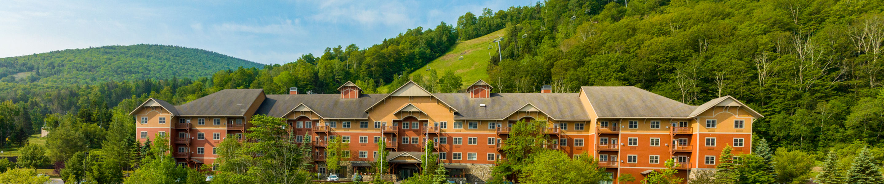Exterior of Kaatskill Mountain Club at Hunter
