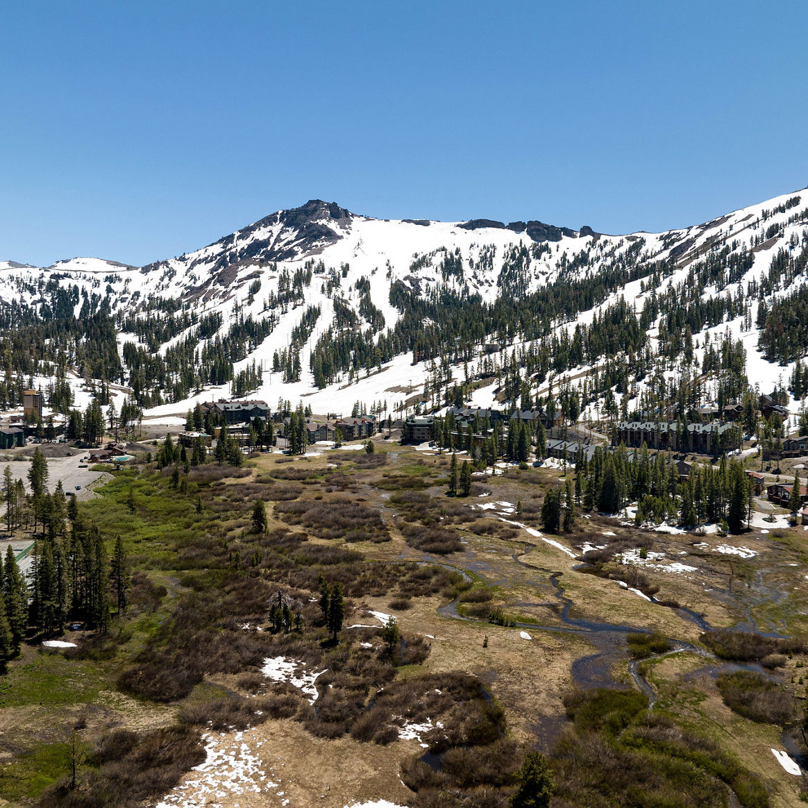 Summer Scenic Aerial Image of Kirkwood Resort