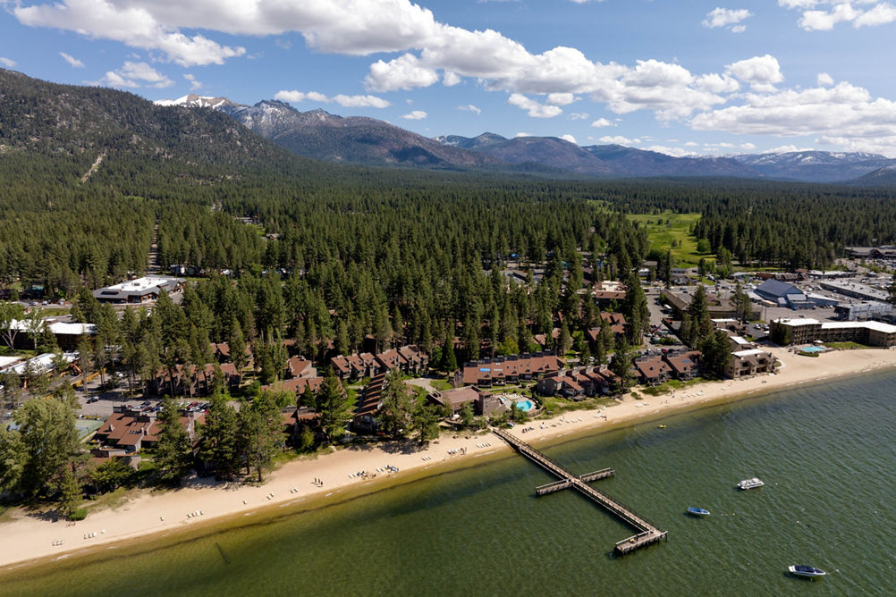 Aerial View of Lake View Village at Heavenly
