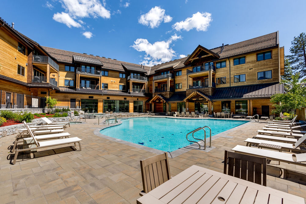 Pool Side View of Zalanta Resort at Heavenly