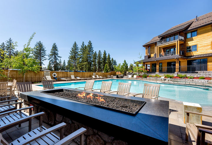 Pool Side View of Zalanta Resort at Heavenly