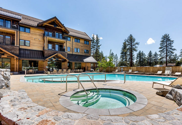 Pool Side View of Zalanta Resort at Heavenly