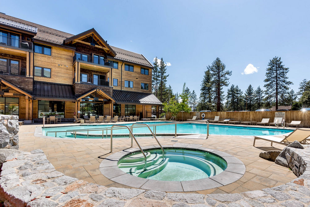 Pool Side View of Zalanta Resort at Heavenly