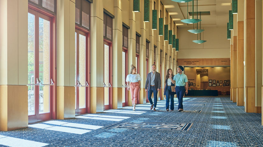 Group of Colleagues Interacting at Keystone Conference Center