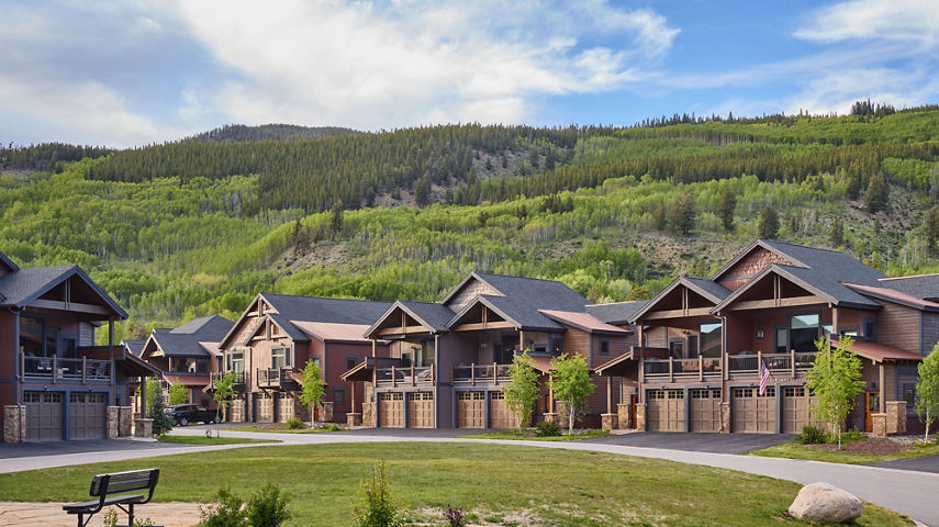 Summer Exterior of River Run Condominiums at Keystone