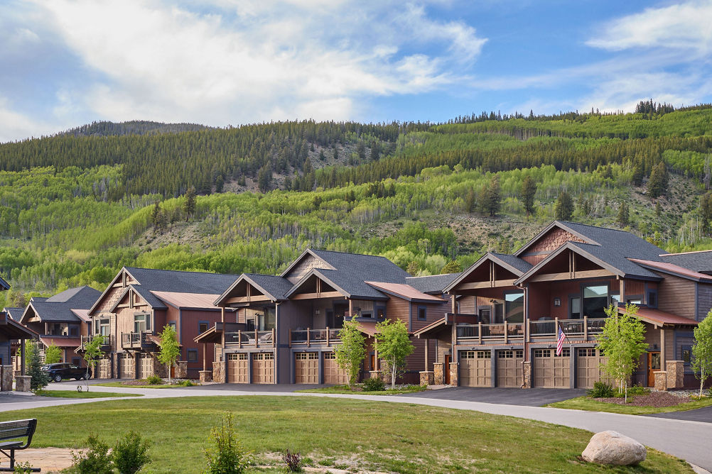 Summer Exterior of River Run Condominiums at Keystone