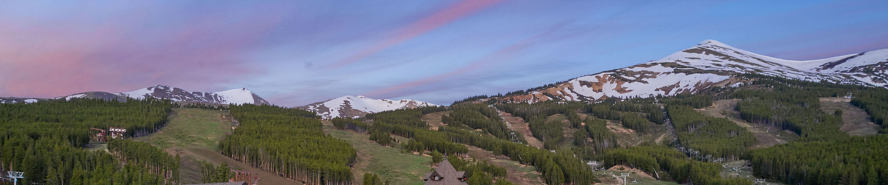 Summer Exterior of One Ski Hill Place at Breckenridge