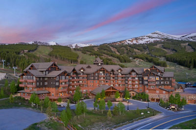 Summer Exterior of One Ski Hill Place at Breckenridge
