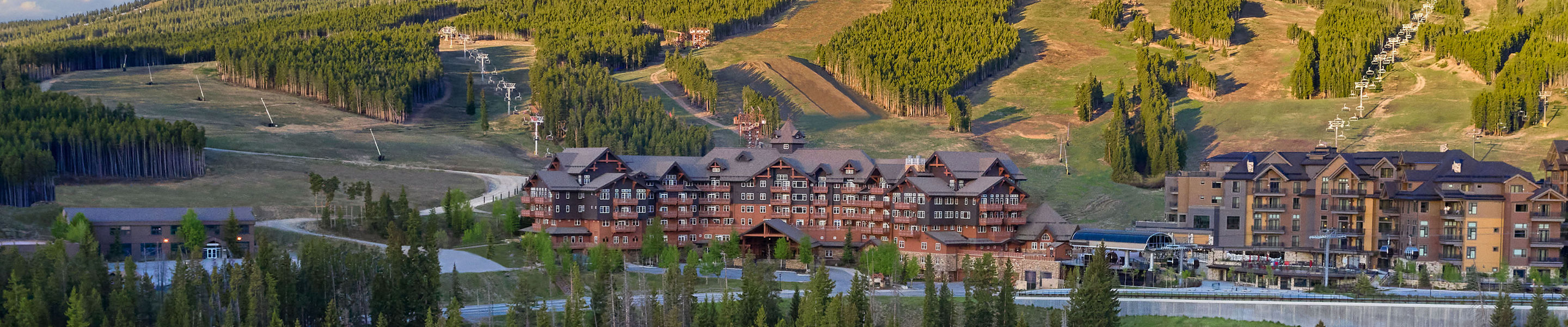 Summer Exterior of One Ski Hill Place at Breckenridge