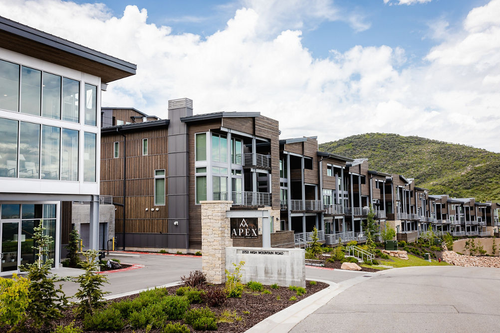 Summer Exterior of Apex at Park City