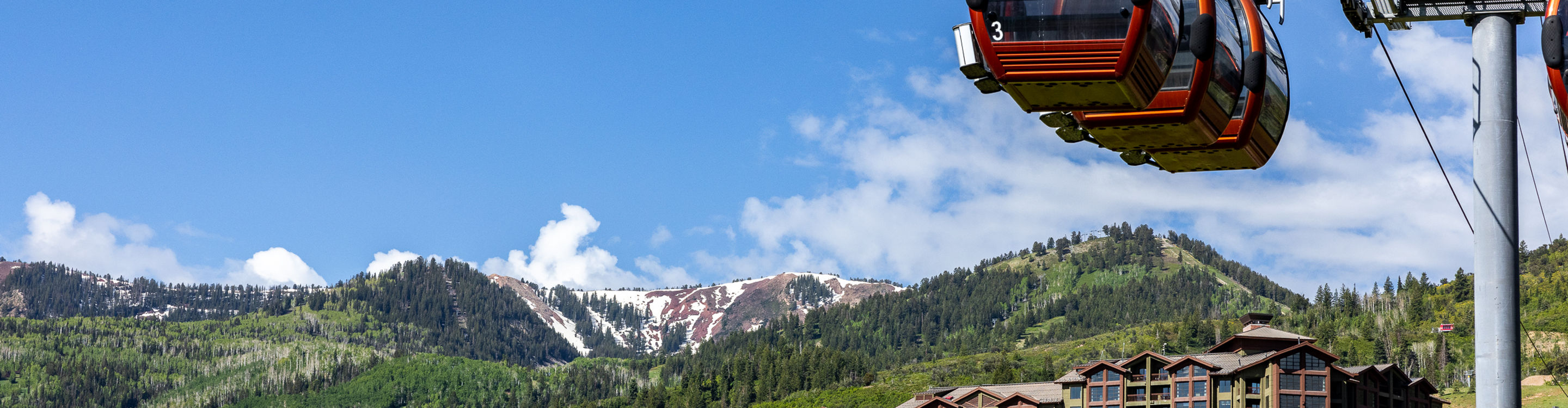 Summer Exterior of Grand Summit Hotel at Park City