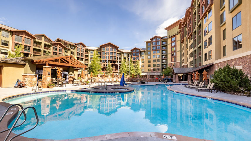 Summer Exterior of Grand Summit Hotel Park City