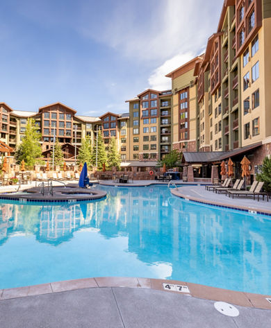 Summer Exterior of Grand Summit Hotel Park City