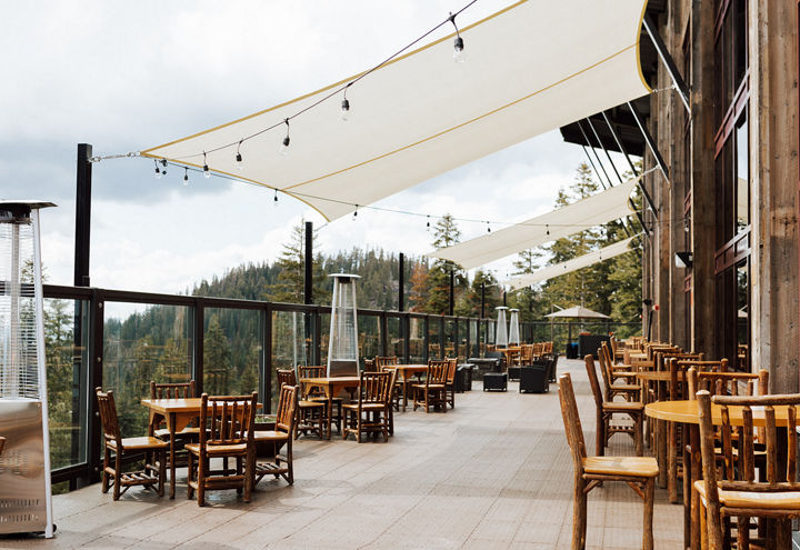 Northstar Zephyr Lodge Wedding Cocktail and Reception Space