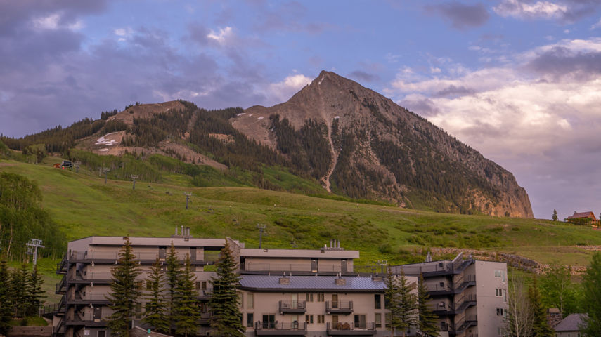 Summer Exterior of Gateway Condos at Crested Butte