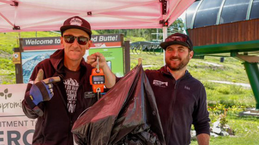 Mountain Clean Up Day 2023 at Crested Butte
