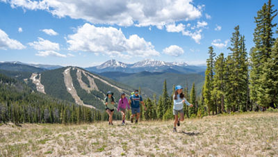 Family Summer Hike on Dercum Mountain at Keystone