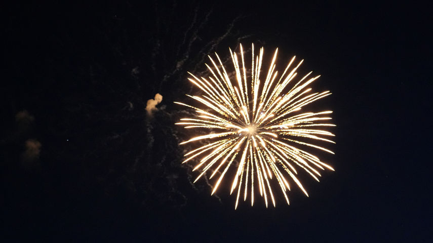 Fireworks Display at the Independence Day Celebration at Mount Snow