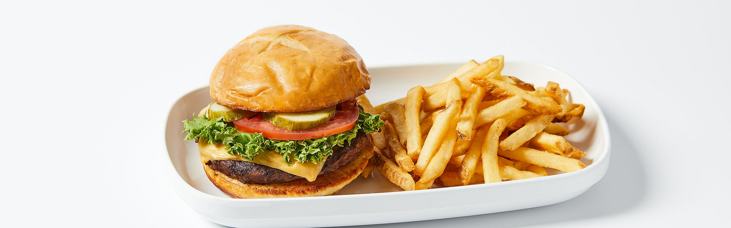 Black Diamond Cheeseburger and Fries