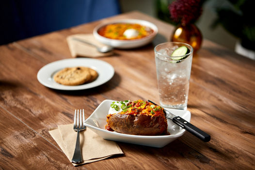 Chili Baked Potato Kettle Plate