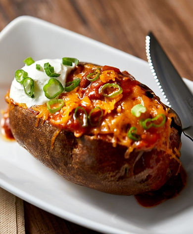 Chili Baked Potato Kettle Plate