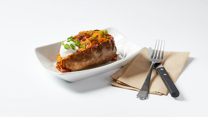 Chili Baked Potato Kettle Plate