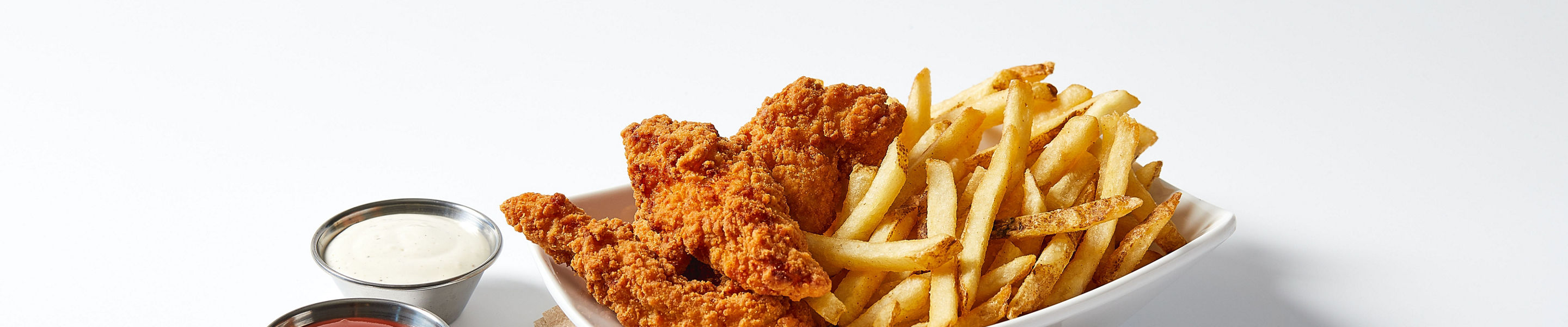 Coop Chicken Tender Basket Plate