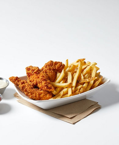 Coop Chicken Tender Basket Plate