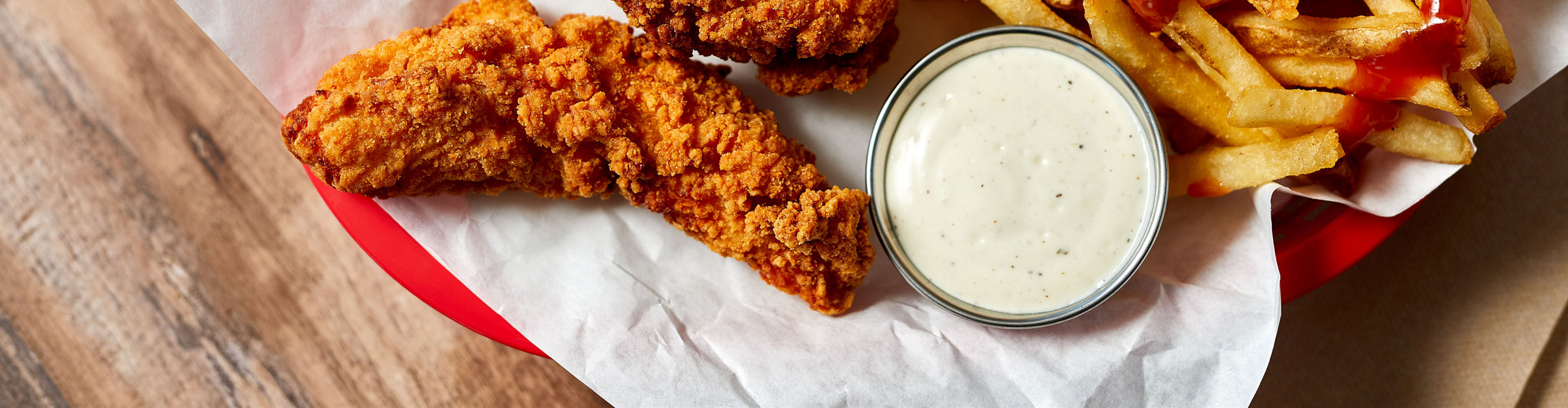Chicken Tender Basket at Northstar Zephyr Lodge