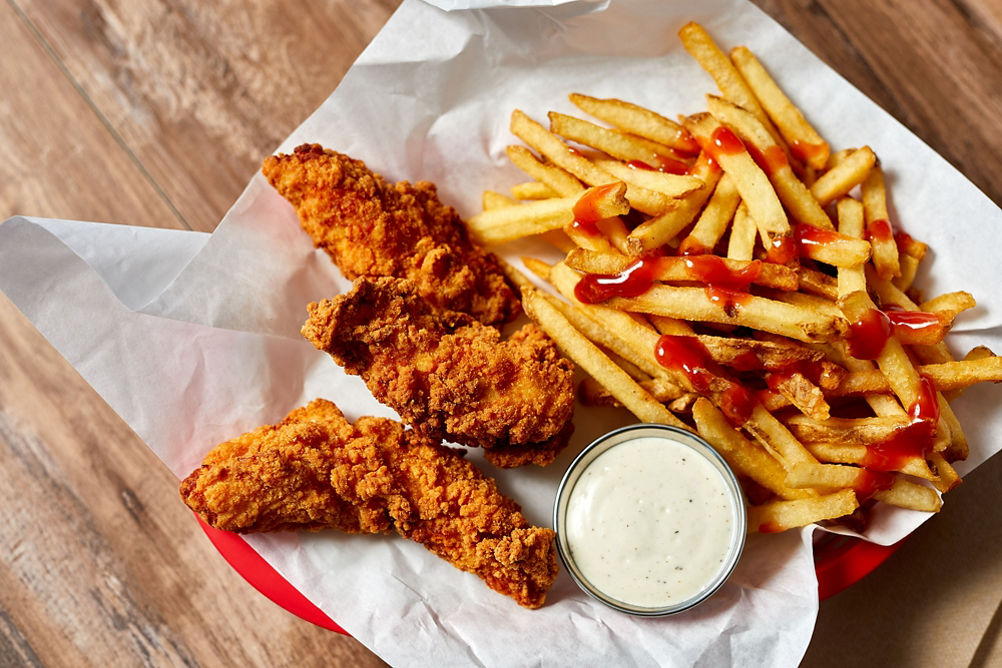 Chicken Tender Basket at Northstar Zephyr Lodge