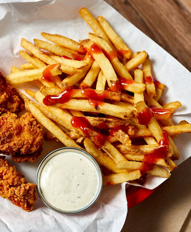 Chicken Tender Basket at Northstar Zephyr Lodge