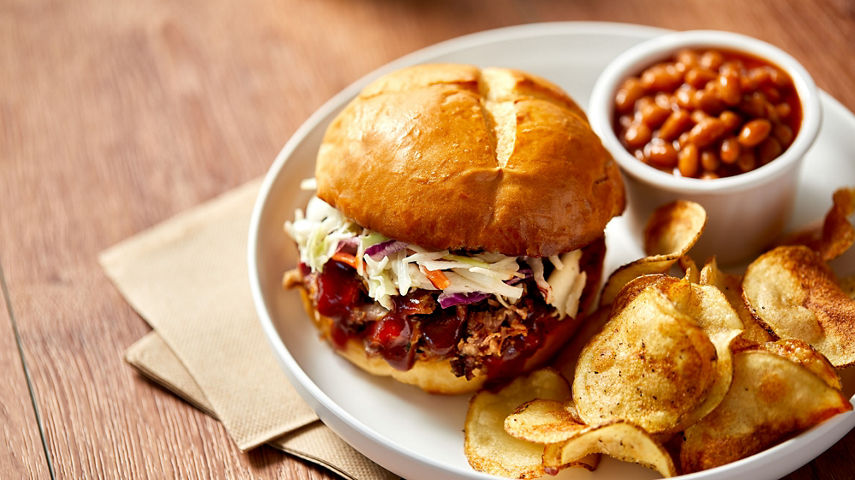 Backcountry BBQ Brisket Sandwich at Vail Wildwood Smokehouse
