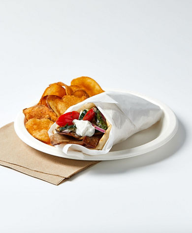 Lamb Gyro Opa Plate
