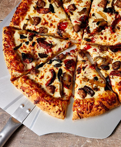 Sausage Supreme Pizza Upper Crust Plate