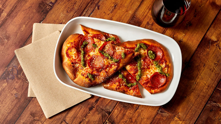 Pepperoni Flatbread at Heavenly East Peak Lodge