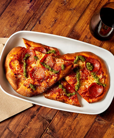 Pepperoni Flatbread at Heavenly East Peak Lodge