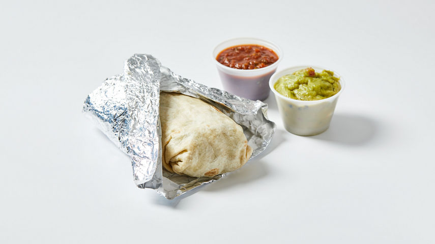 Burrito To Go Taqueria Plate