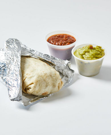 Burrito To Go Taqueria Plate