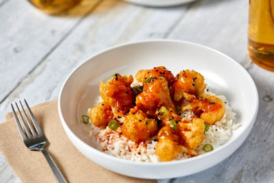 Orange Cauliflower Good Bowls Plate