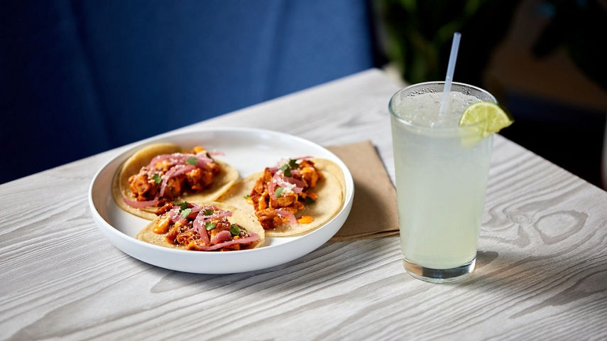 Chipotle Chicken Tacos and Lemonade at Vail Two Elk