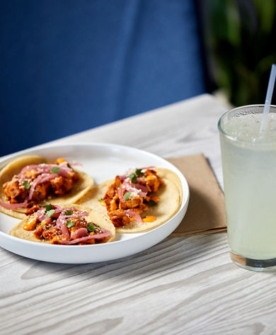 Chipotle Chicken Tacos and Lemonade at Vail Two Elk