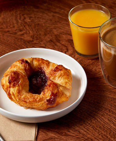 Pastry and Coffee at Keystone Mountain House