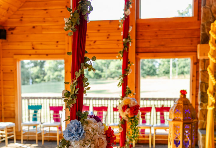 Wedding at Boulder Ridge Lodge at Liberty